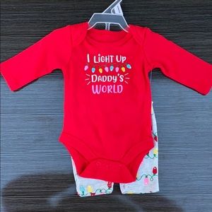NWT tag Xmas outfit 12mo